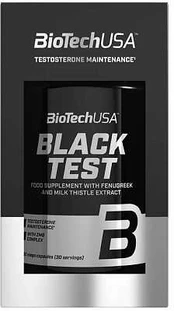BIOTECH USA BioTech Juodas Test 90 Kapsel