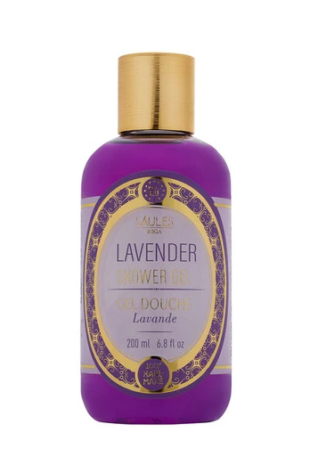 Dušo želė 200ml LAVENDER Saules Fabrika