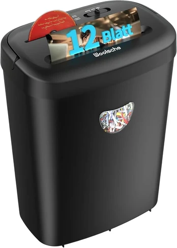 Smulkintuvas: 12 lapų, kortelės, Cd, 25l talpa