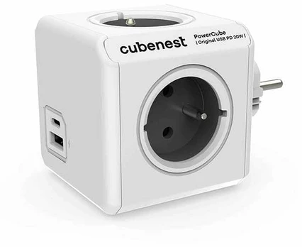 Cubenest - PowerCube, 0.1m, pilka, POWERCUBE