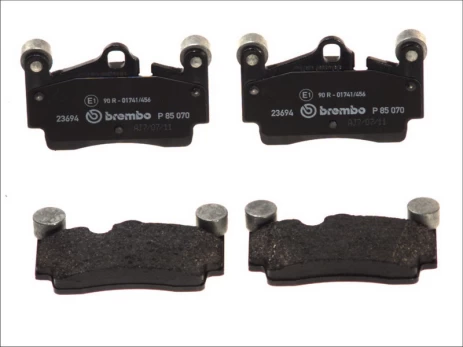Stabdžių trinkelių rinkinys, diskinis stabdys BREMBO P85070