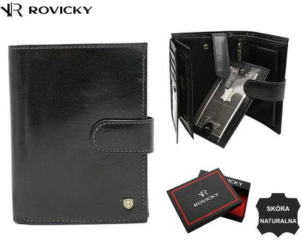 Vyriška odinė piniginė Rovicky RV133