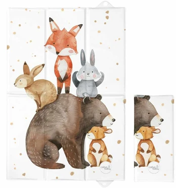 Sulankstomas vystymo kilimėlis 40x60 Basic Forest Friends