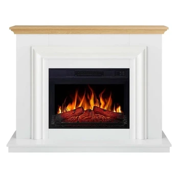 ARFLAME MARBELYA AFS23S WHITE pastatomas elektrinis židinys su apdaila