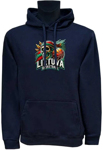 KS Džemperis Lietuva Basketball Skulls, Dydis: M