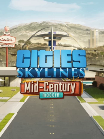 Cities: Skylines Mid-Century Modern DLC PC