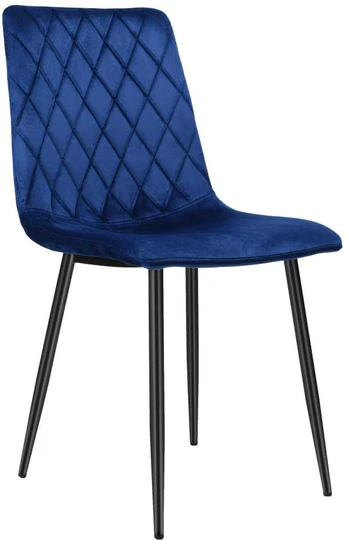 Dexter Velvet tamsiai mėlyna minkšta kėdė