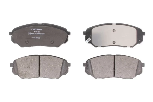 DELPHI LP3186 Brake pad set