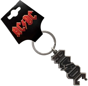 Rock Raktų Pakabukas AC/DC 3D Sidabrinis Logo