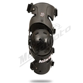 ASTERISK CARBON CELL 1.2 Kelių apsaugos 2vnt.