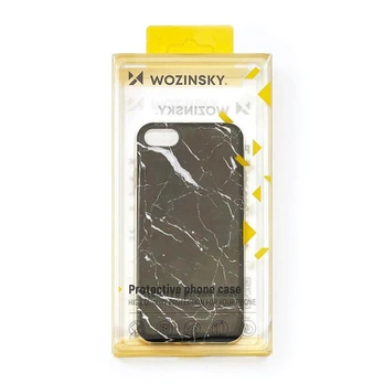 Wozinsky Marble TPU dėklas „Samsung Galaxy A72 4G“, juodas