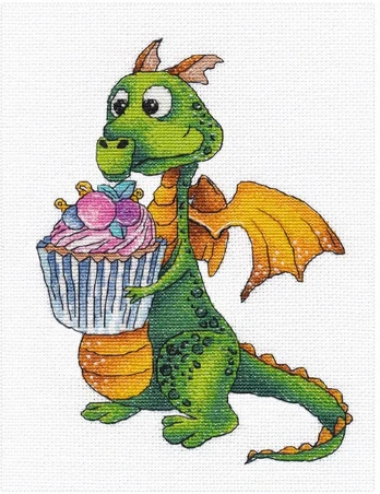 Cross stitch kit "Dragon-3" S1564