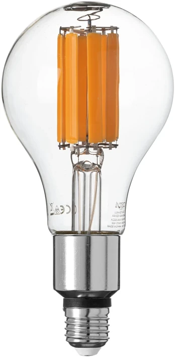 30W LED lemputė, skaidri, E27, 6500K