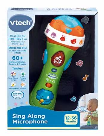 Vtech Vaikiškas mikrofonas (Anglų kalba)