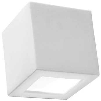 Sieninis šviestuvas SOLLUX LEO baltas, 60 W