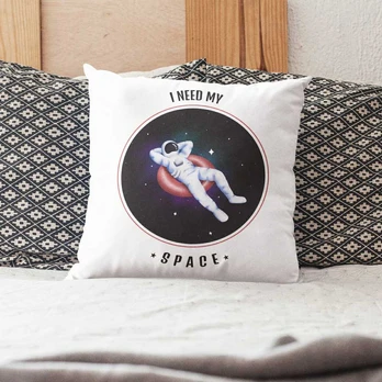 Pagalvės užvalkalas "I need my space"