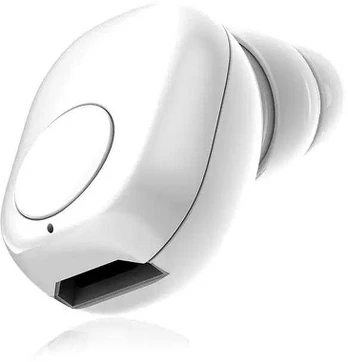 Bluetooth ausinės, 55mAh, baltos sp.