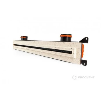 Priglaistomas Plyšinis Difuzorius ERGOVENT LINEO PRO SINGLE, 1000/90 mm