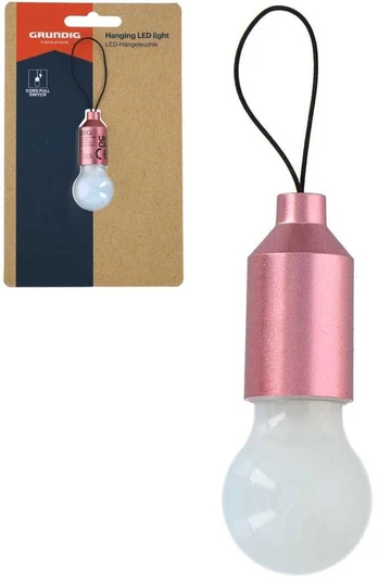 GRUNDIG LED TURISTINIS LEMPAS - ROŽINĖ