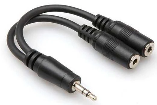 Hosa - Kabelis typu Y TRS 3.5mm - 2 x TRSf 3.5mm