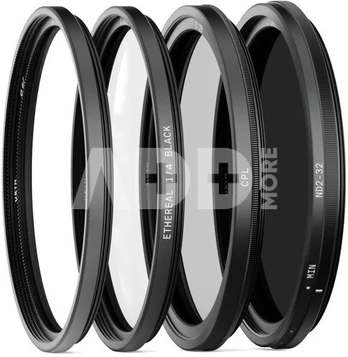 Urth 49mm Cinematic Filter Kit Plus+ (UV, CPL, ND32, Ethereal 1/4 Black Mist)