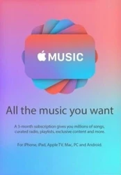 Apple Music Subscription 6 Months TRIAL Key INDIA