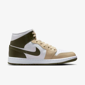 Air Jordan 1 Mid Beżowo- - Dydis 38 (BQ6472-120 Laisvalaikio batai)