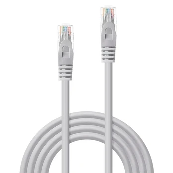Lindy Lindy Patchkabel Cat6 U/UTP Basic Grau 5,00 m
