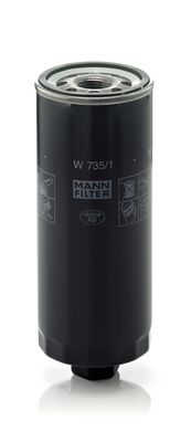 MANN-FILTER W 735/1 Alyvos filtras
