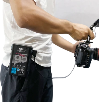 SmallRig 2990 Baterija Plate V-Mount w Belt Clip
