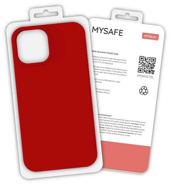 MYSAFE SILICONE CASE SAMSUNG GALAXY S21 PLUS Raudonas BOX