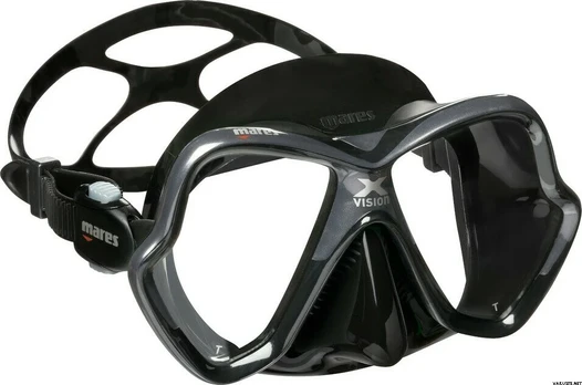 Nardymo kaukė Mares X-Vision juoda