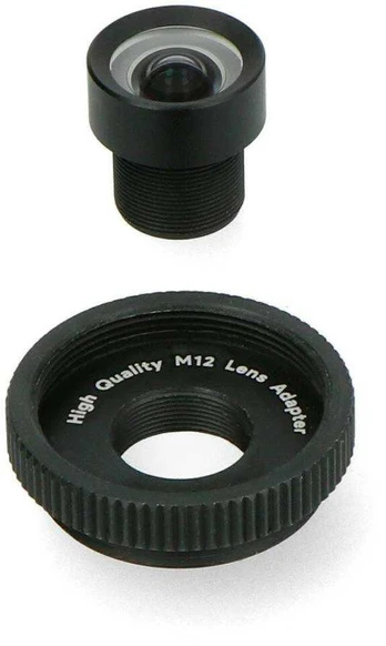 8 mm objektyvas M12 su adapteriu Raspberry Pi kamerai - ArduCam LN024