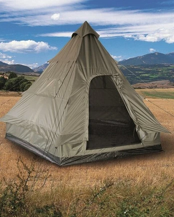 Mil-Tec tipi palapinė 4 asmenims
