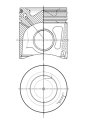 stūmoklis 007 PI 00150 000