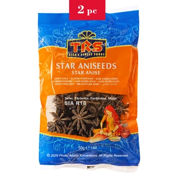 Žvaigždinis anyžius (badijonas), Star Anise, TRS, 2x50g