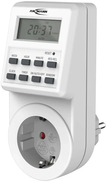 Ansmann Wyłącznik czasowy Skaitmeninis programator ANSMANN AES6