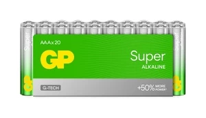 Elementai GP GPPCA24AS540, AAA, 1.5 V, 20 vnt. kaina