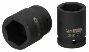 Smūginė galvutė trumpa KS Tools 3/4" 46mm kaina