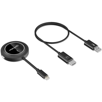 MANHATTAN 1080p Wireless HDMI-Ekranas-Präsentationsset