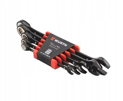 Raktų su terkšle rinkinys 5 vnt. 8-19 mm