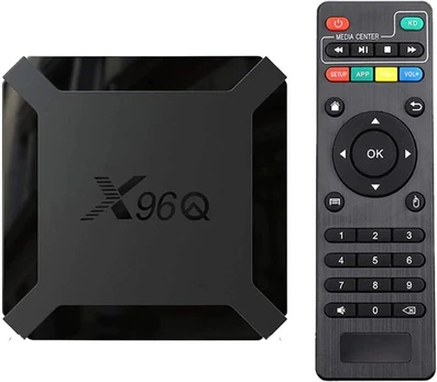 Televizijos imtuvas Android TV dėžutė X96 Mini 10.0, 4K, 2GB RAM, 16GB