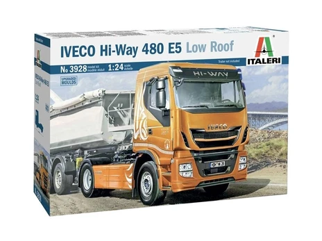 Italeri – IVECO Hi-Way 480 E5 (žemas stogas), 1/24, 3928