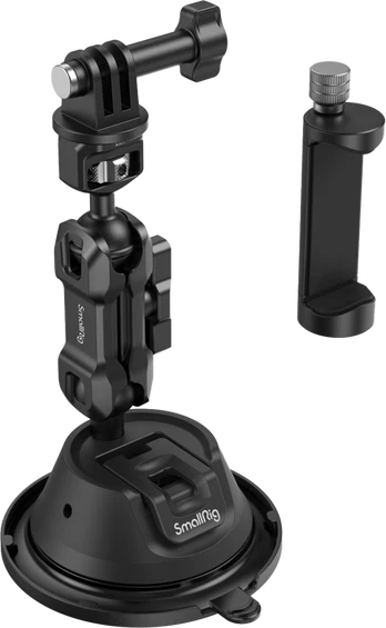 SmallRig 4275 Portable Suction Cup Mount Support Kit for Action Cameras / Mobile Phones SC-1K