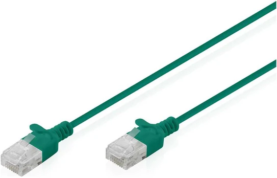 Digitus CAT 6 U-UTP Slim Patchkabel, 1,5 m, Grün
