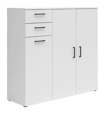 Komoda MultiDo, 40x120x115 cm, balta