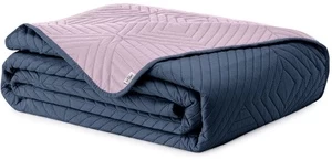 Lovatiesė AmeliaHome Softa, pilka/violetinė, 260 cm x 280 cm