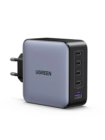 UGREEN Nexode USB-C įkroviklis 100 W su 5 prievadais, GaN, modelis 35536