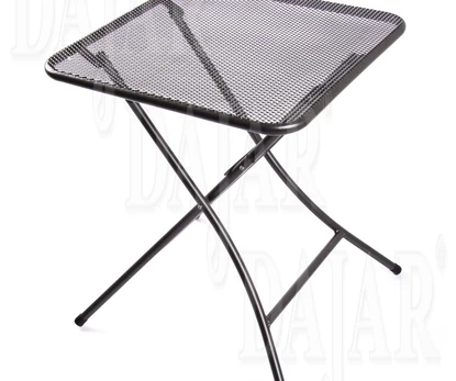 Metalinis stalas ONYX, 60 x 60 cm
