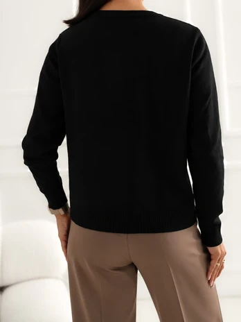 Italy Moda Sweter-IR-SW-57888.84-juoda